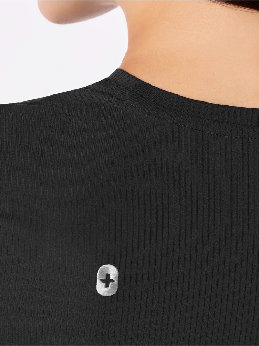 NWT Figs Palmer Ribbed ¾ Sleeve Underscrub - Picture 6 of 10